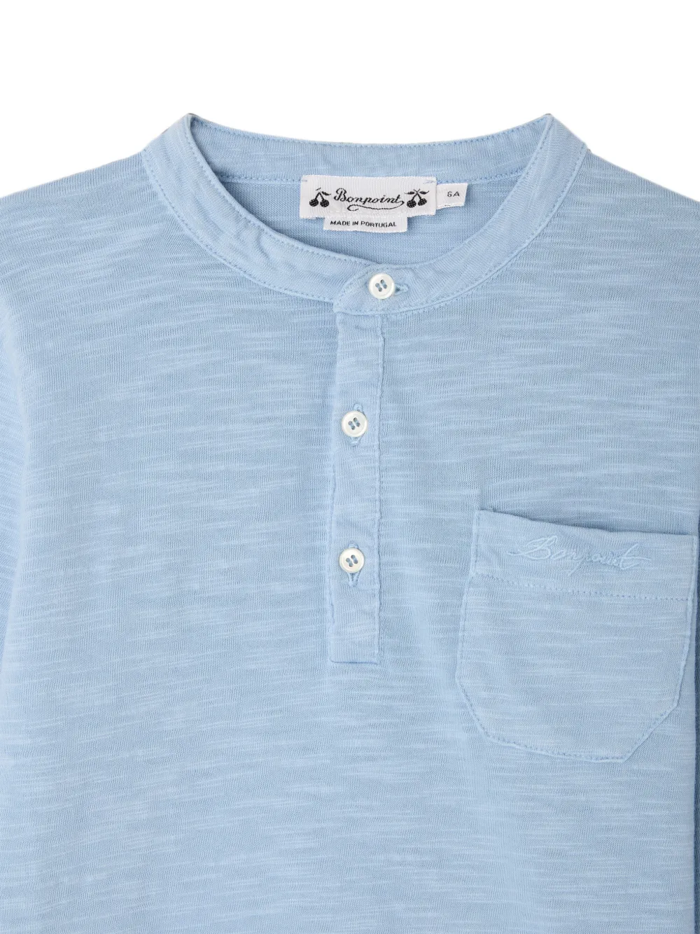 Bonpoint Jartiste T-shirt met lange mouwen Blauw