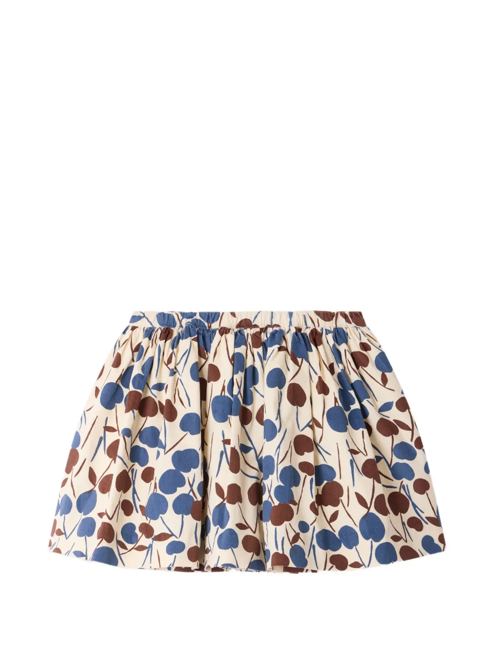 Bonpoint Suzon rok met kersenprint Beige
