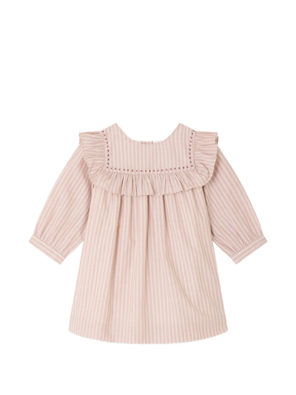 Bonpoint Meiki striped dress - Toni neutri