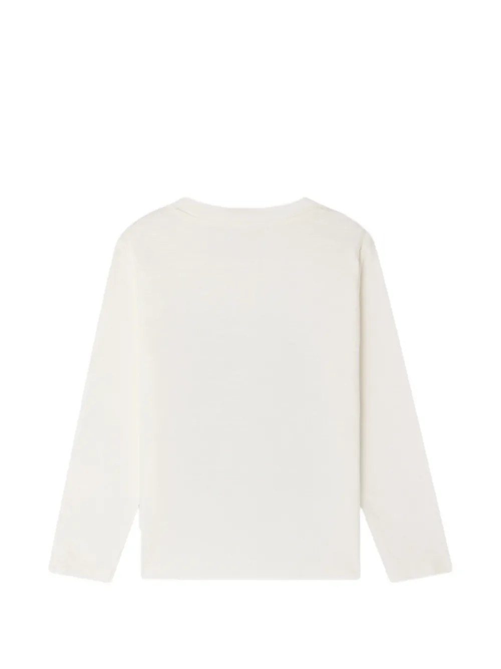 Bonpoint T-shirt met grafische print Beige