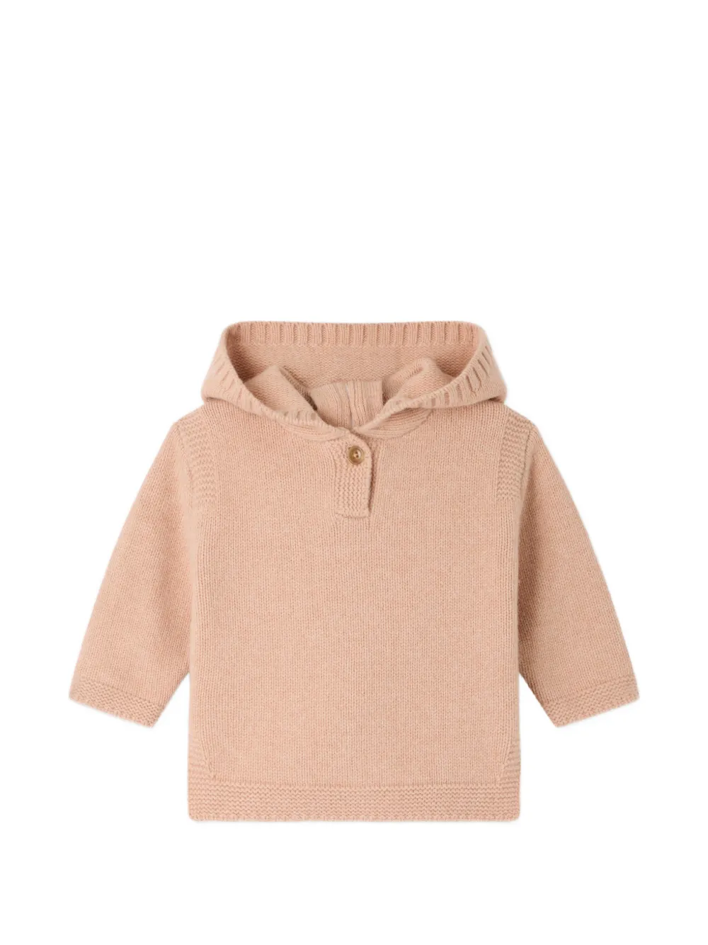 Bonpoint Felpa Tainy con cappuccio - Marrone