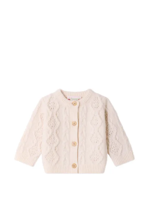 Bonpoint Mionna cable-knit cardigan