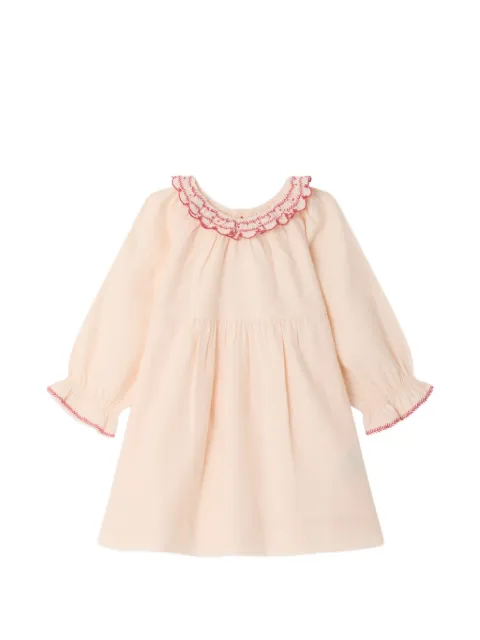Bonpoint Melyssa embroidered ruffled dress