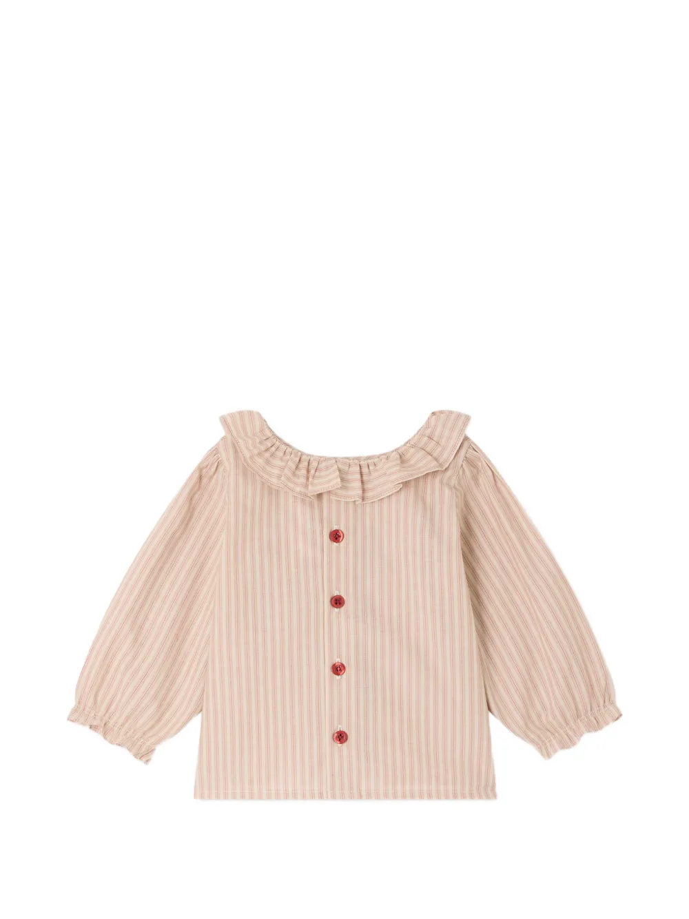 Bonpoint Zijden shirt Beige