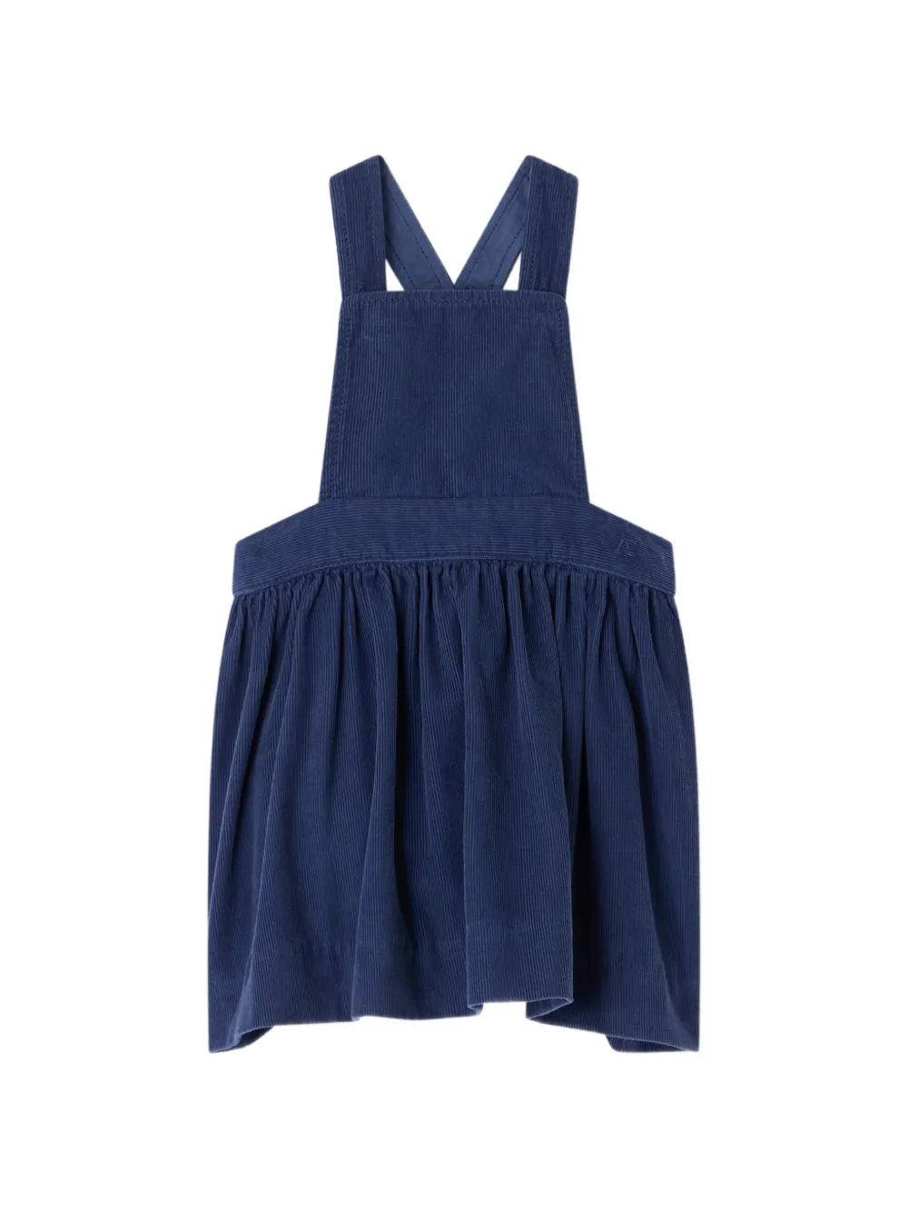 Bonpoint robe chasubles en velours côtelé - Bleu