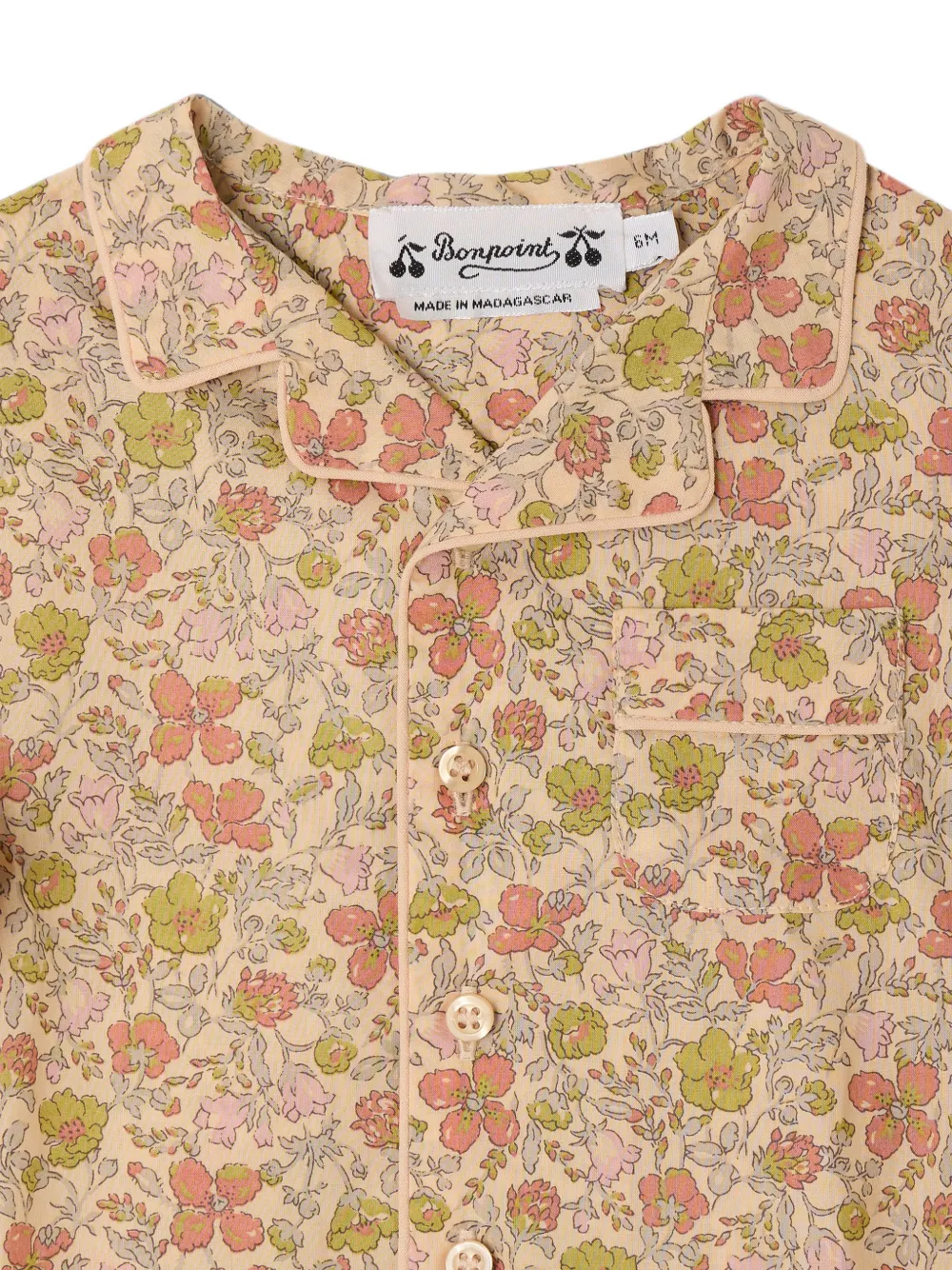 Bonpoint Badinerie pyjama Beige