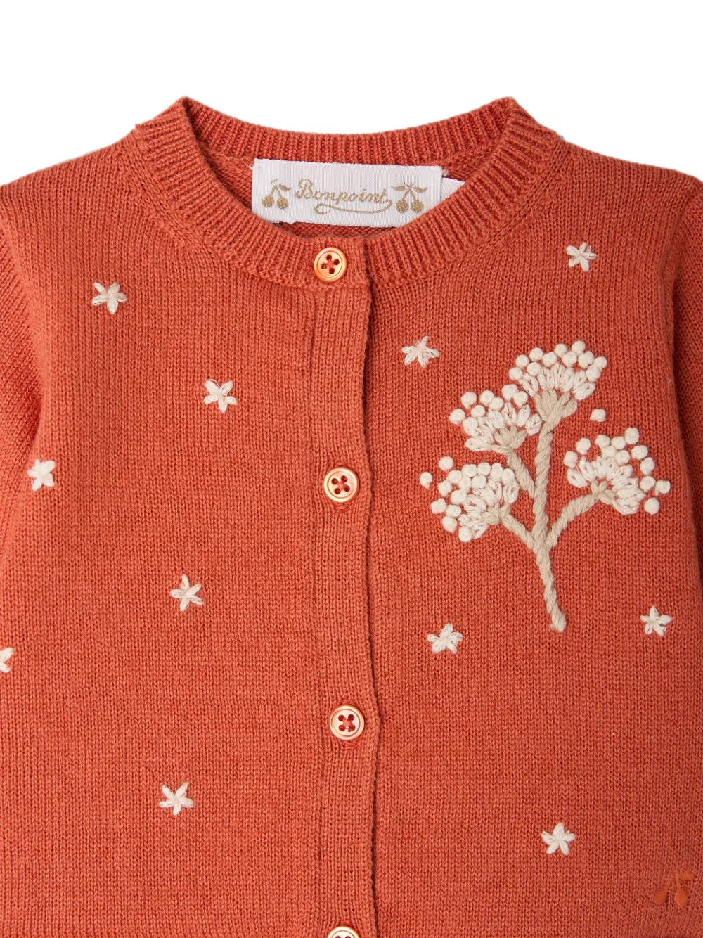 Bonpoint Melnie vest en broek Oranje