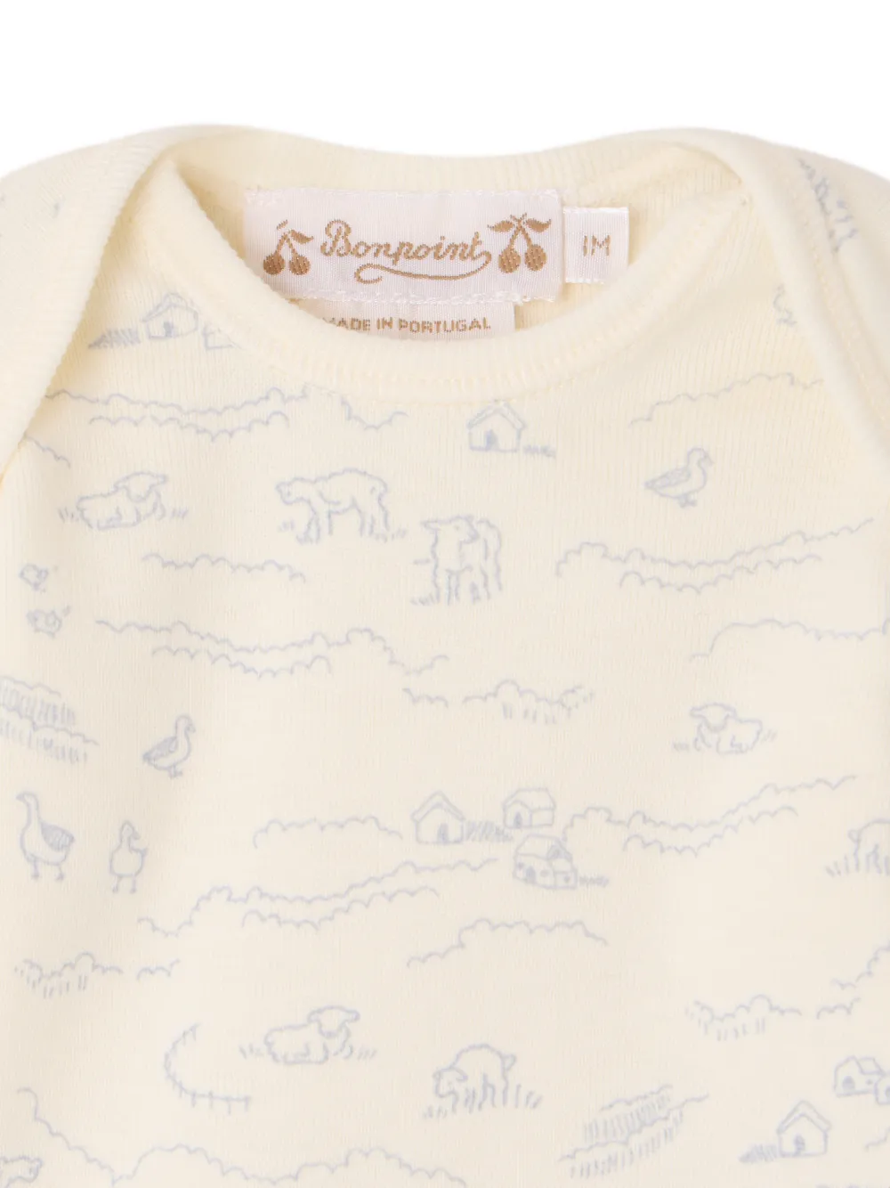 Bonpoint Timi T-shirt en broek Beige