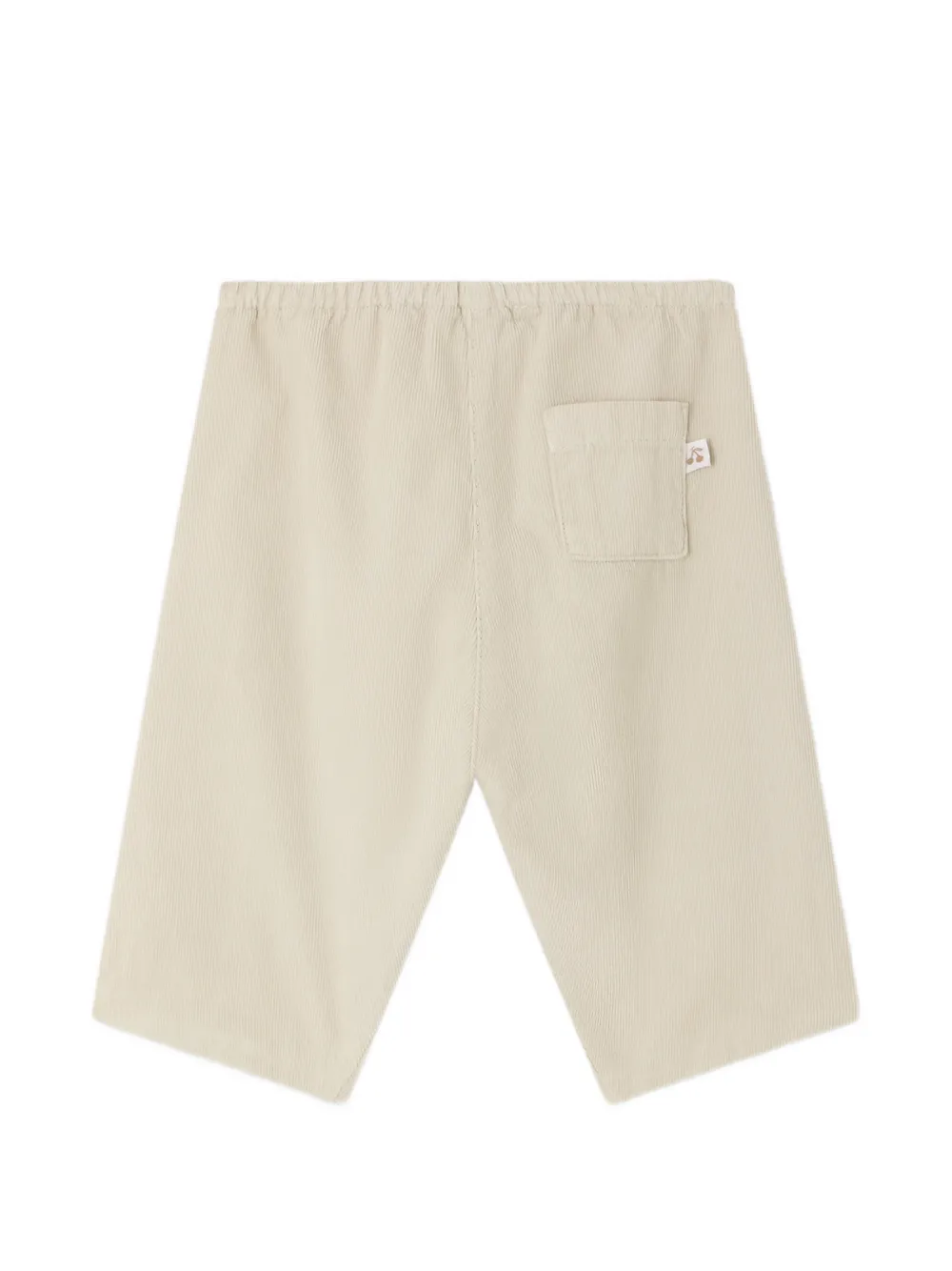 Bonpoint Dandy ribfluwelen broek Beige