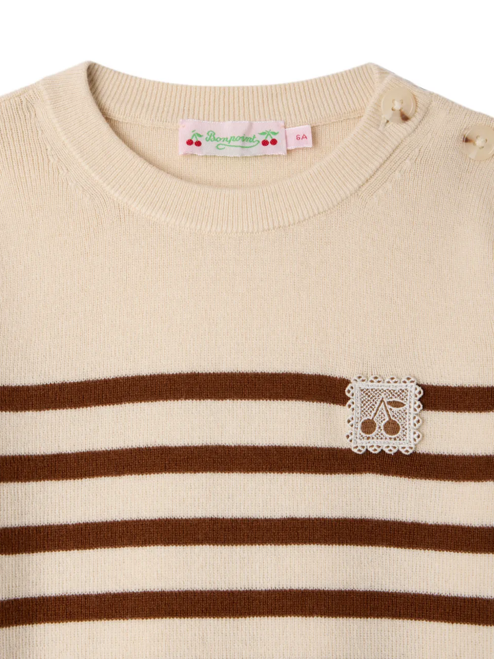 Bonpoint Marlisa trui Beige