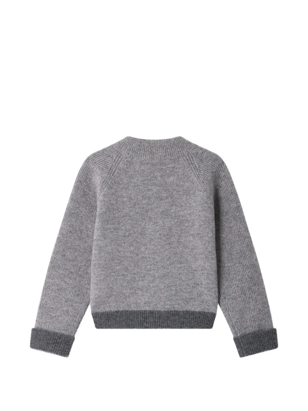 Bonpoint Thylio vest met rits Grijs