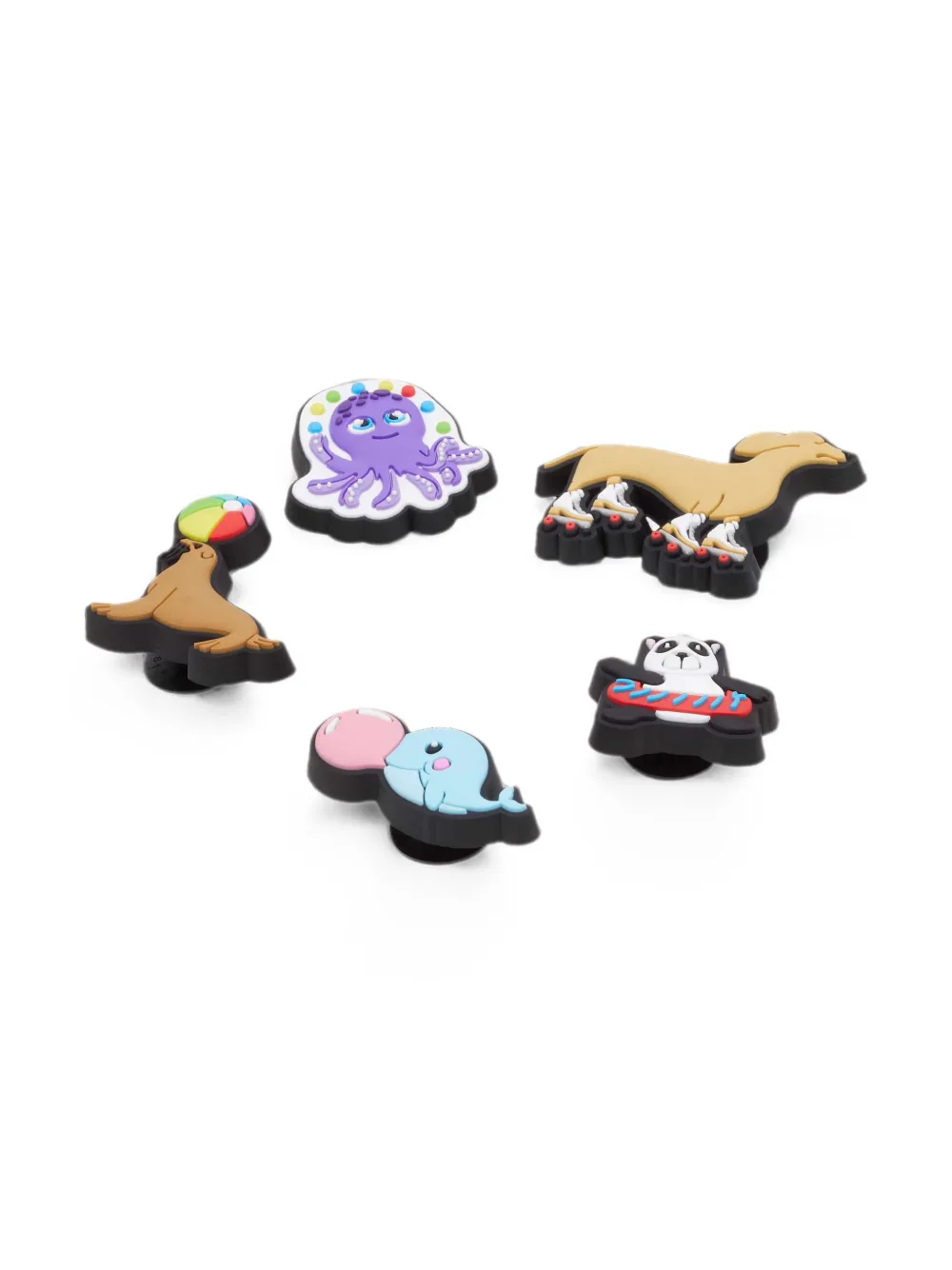 Crocs Kids Fun Animal Friends Jibbitz™ shoe charms (set of five) Beige