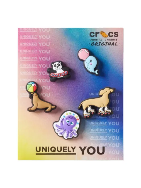 Crocs Kids Fun Animal Friends Jibbitz™ shoe charms (set of five)
