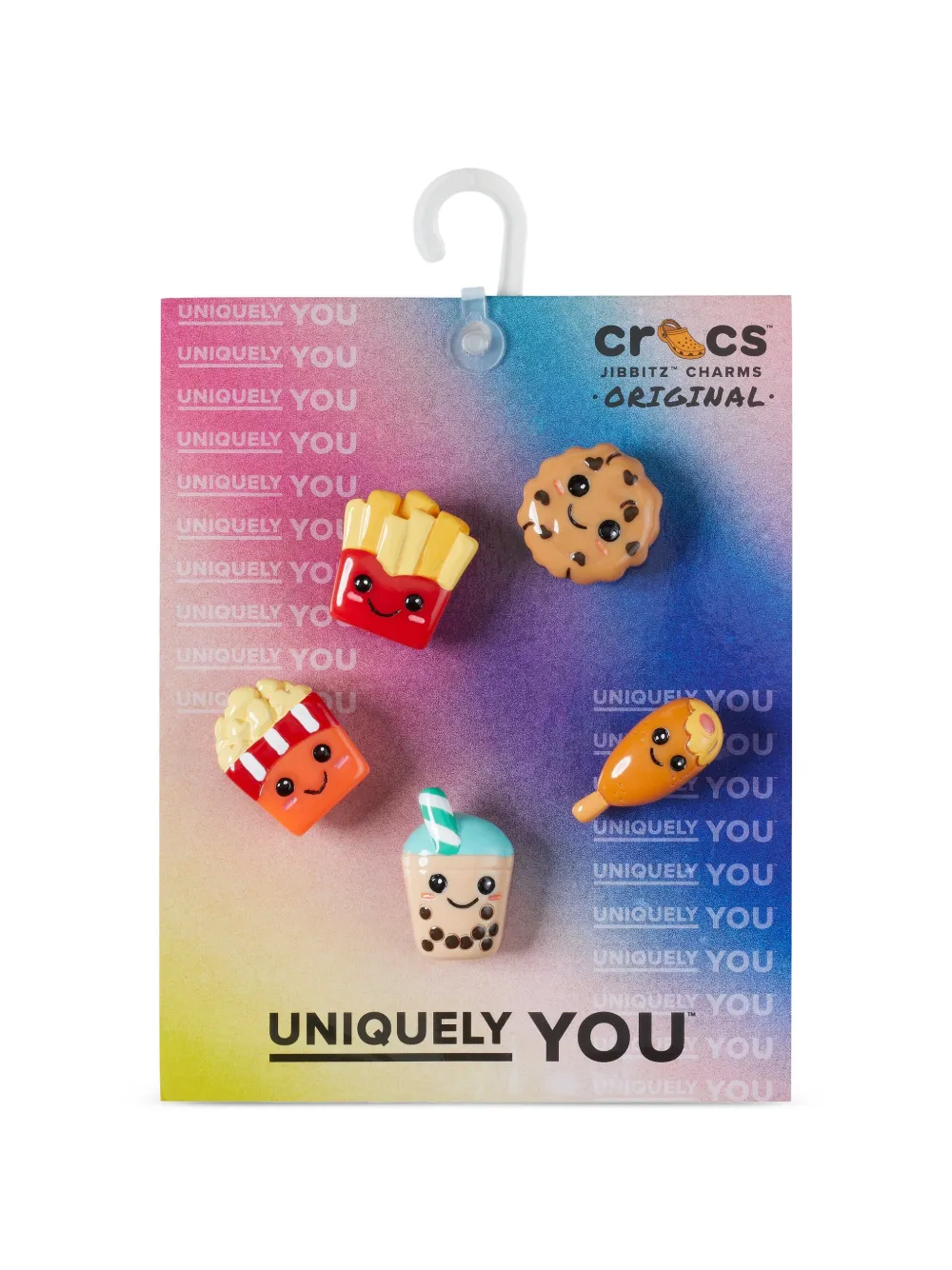 Crocs Kids Jibbitz™ shoe charms (set of five) - Nude