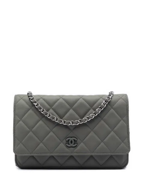 CHANEL Pre-Owned Borsa a tracolla Incognito Wallet On Chain CC in pelle di agnello trapuntata 2011
