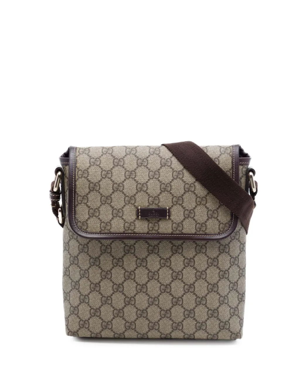 Gucci Pre-Owned 2016-2026 GG Supreme crossbody bag - Toni neutri