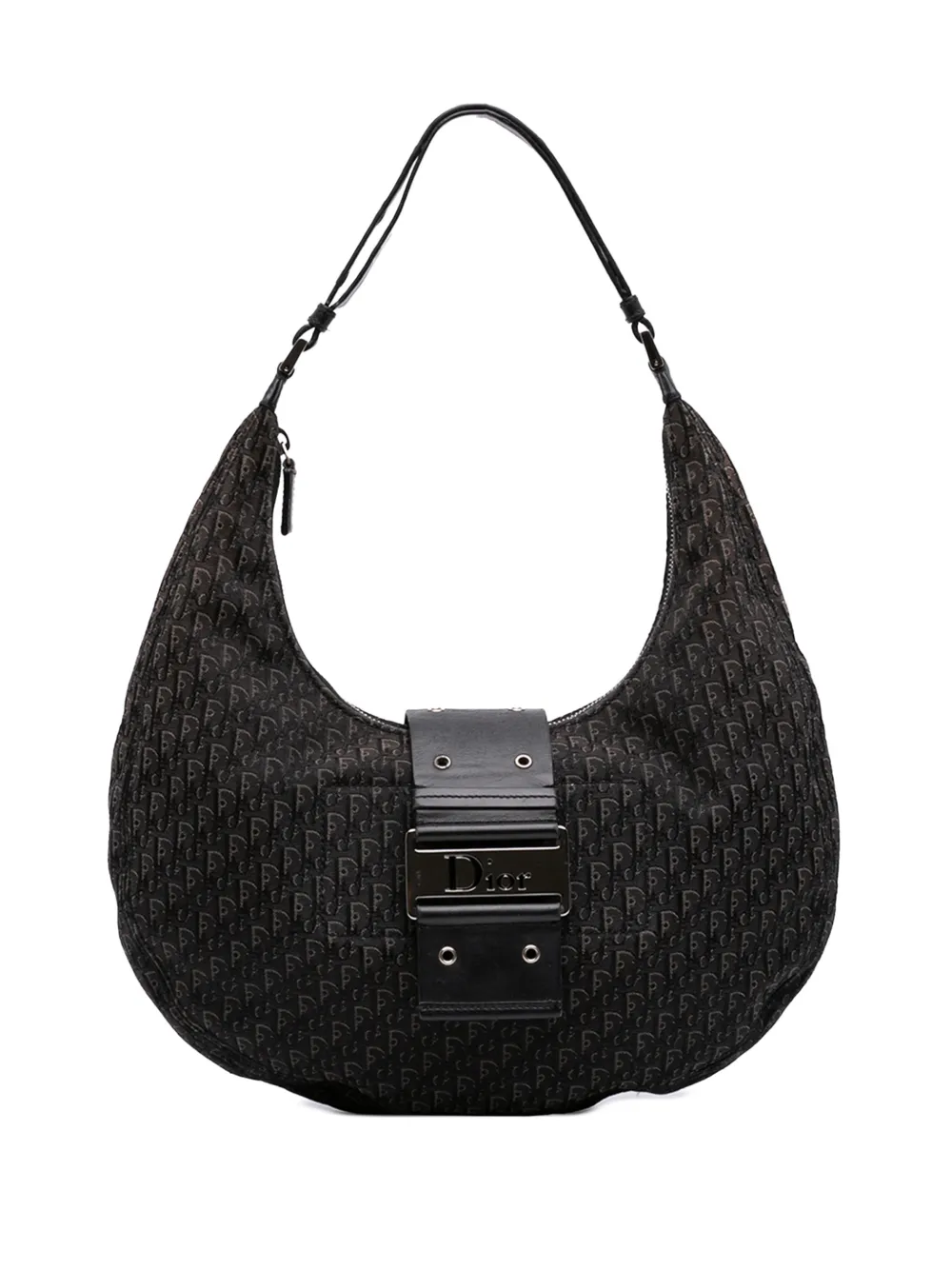 Christian Dior Pre-Owned 2003 Diorissimo Trotter Canvas Street Chic Hobo shoulder bag - Schwarz