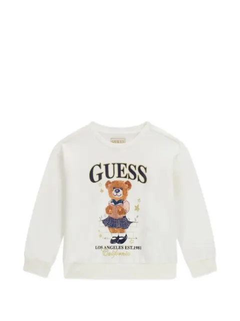guess kids Sweatshirt mit Teddy-Print