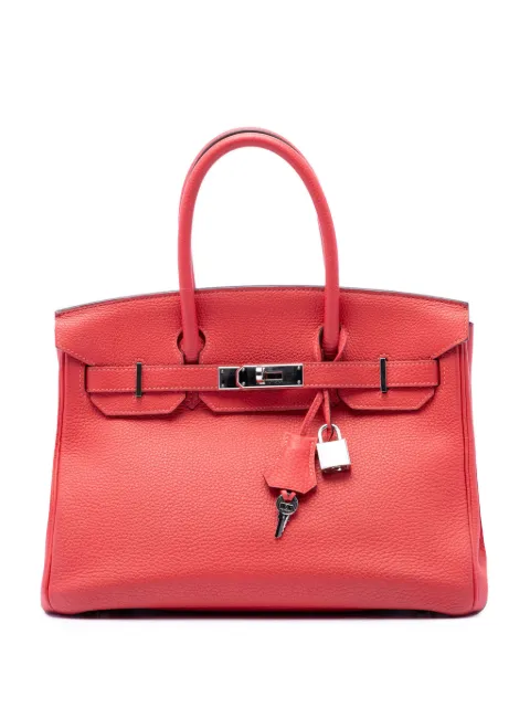 Hermès Pre-Owned 2014 Togo Birkin Retourne Handtasche 30cm