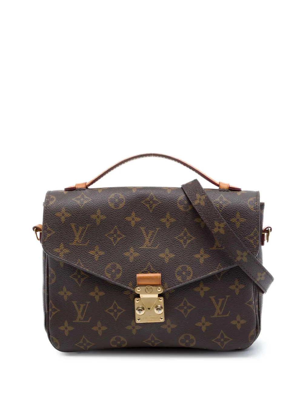 Louis Vuitton Pre-Owned 2017 Monogram Pochette Metis satchel - Marrone