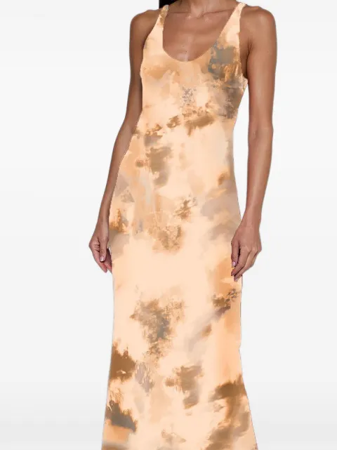 L'Agence Akiya tie-dye maxi dress