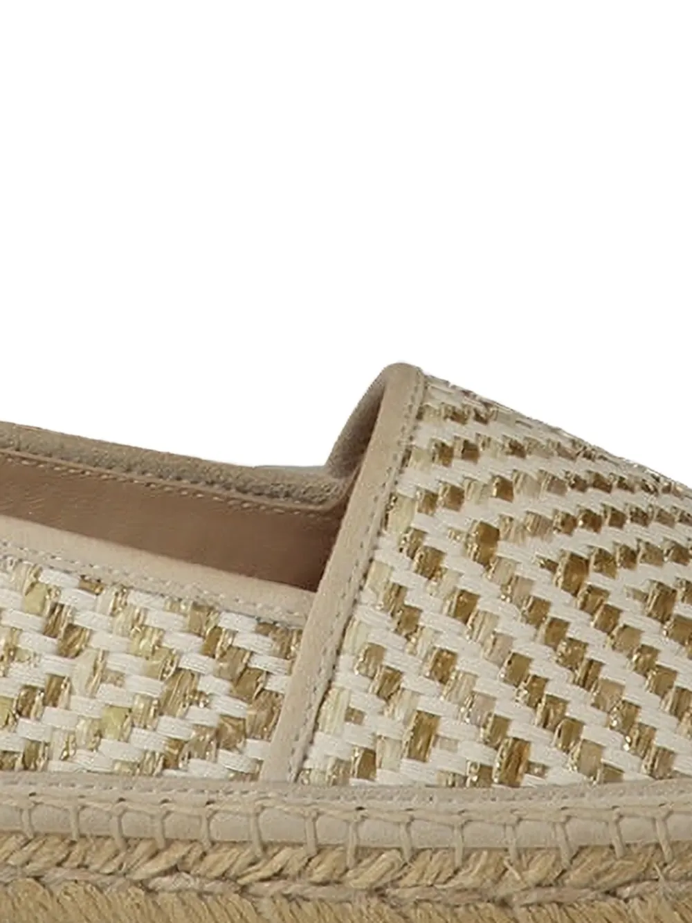 Manolo Blahnik Espadra woven espadrilles Beige