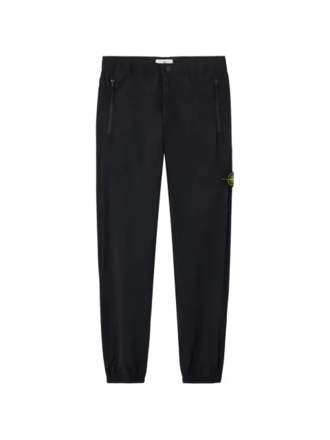Stone Island pantalon de jogging Ă patch logo