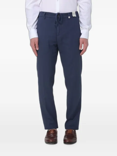 Myths drawstring-waist slim-cut trousers