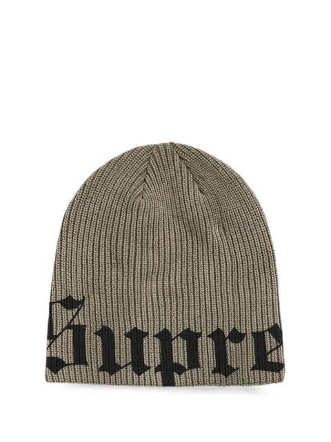 Supreme Old English logo beanie