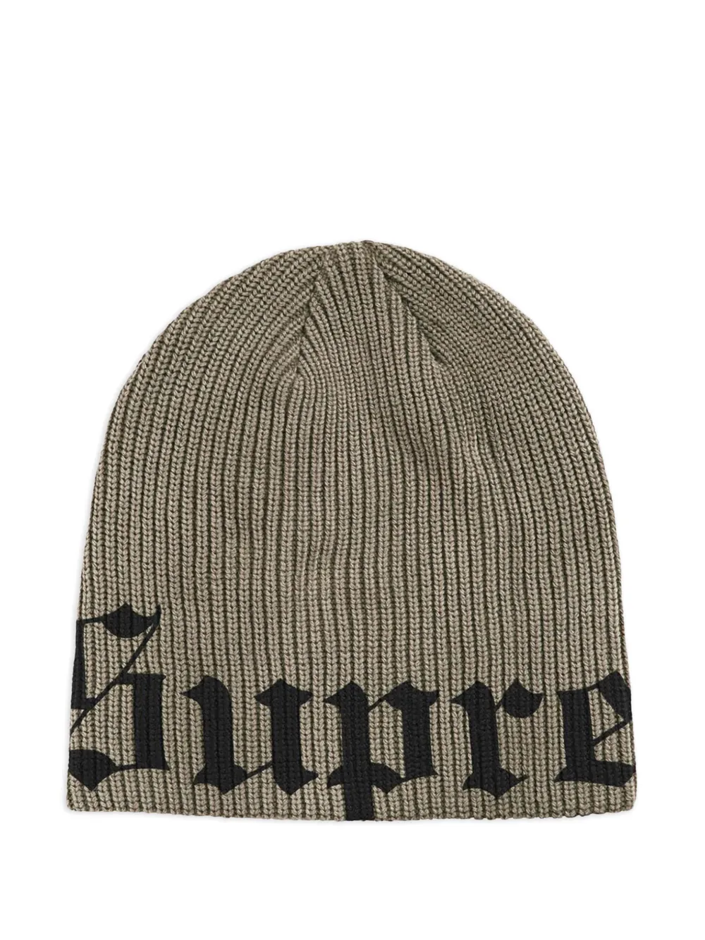 Supreme Old English logo beanie - Grün