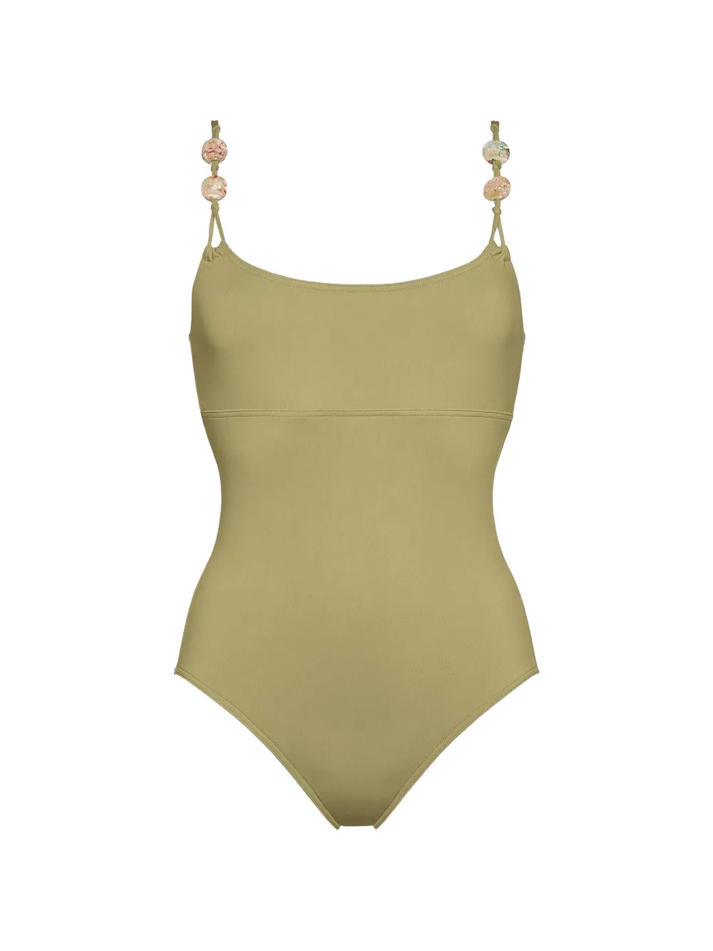 ERES Lynda bead-embellished swimsuit - Verde