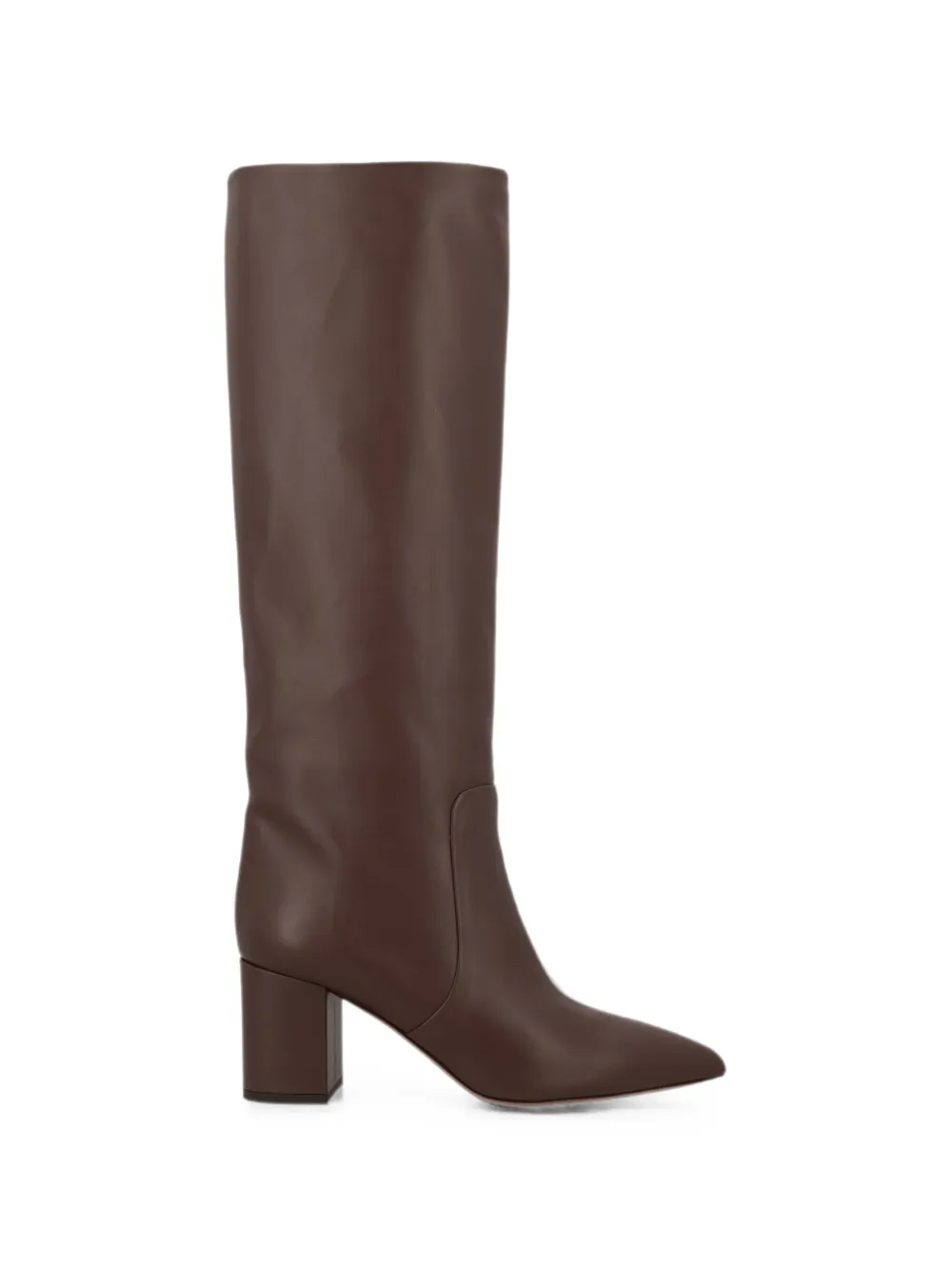 Paris Texas Anja pointed-toe leather boots - Brown