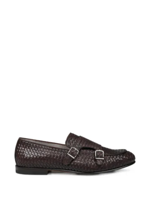 MILLE 885 Mirto woven double-strap loafers