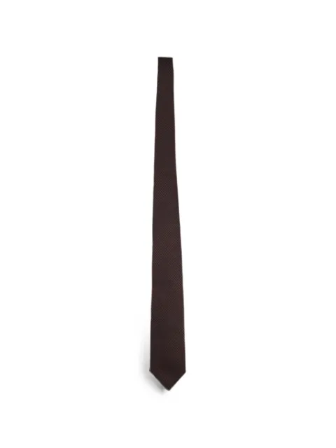TOM FORD Prince of Wales check-pattern tie