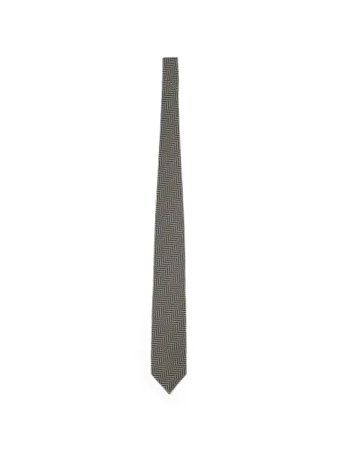 TOM FORD herringbone-pattern tie