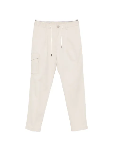 Herno drawstring-waistband cargo-pocket trousers