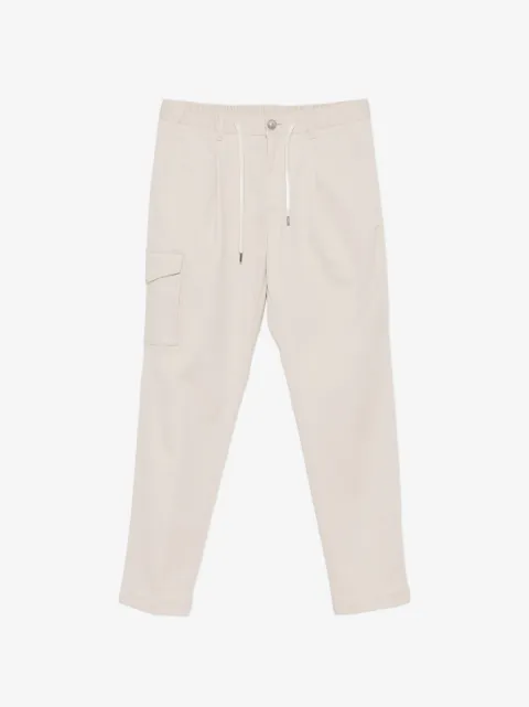 Herno drawstring-waistband cargo-pocket trousers