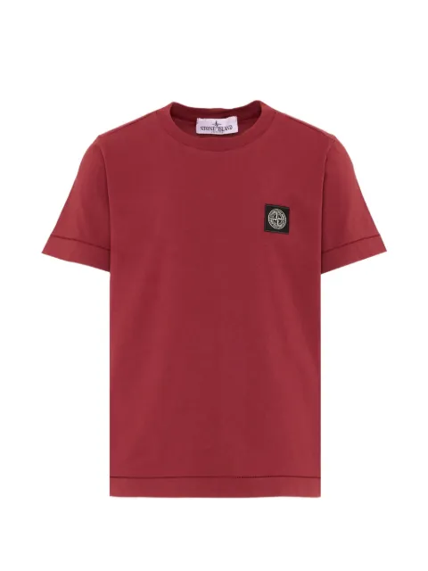 Stone Island Junior logo-patch T-shirt