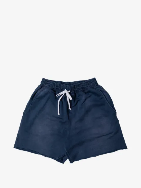 MOOJI MOOJI  drawstring-waist raw-cut shorts