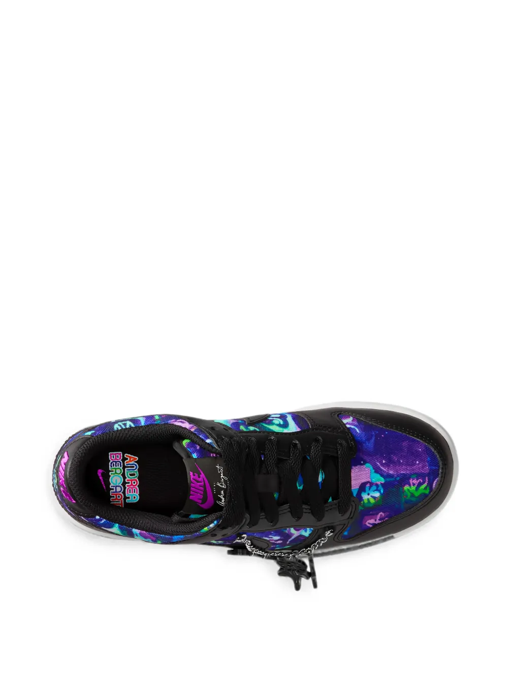 Nike Kids x Andrea Bergart Dunk Low sneakers Zwart