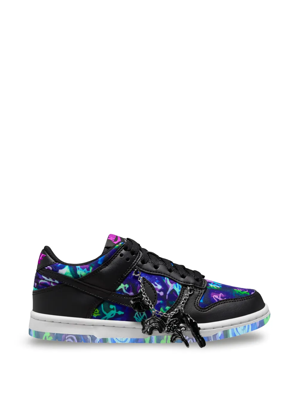 Nike Kids x Andrea Bergart Dunk Low sneakers Zwart