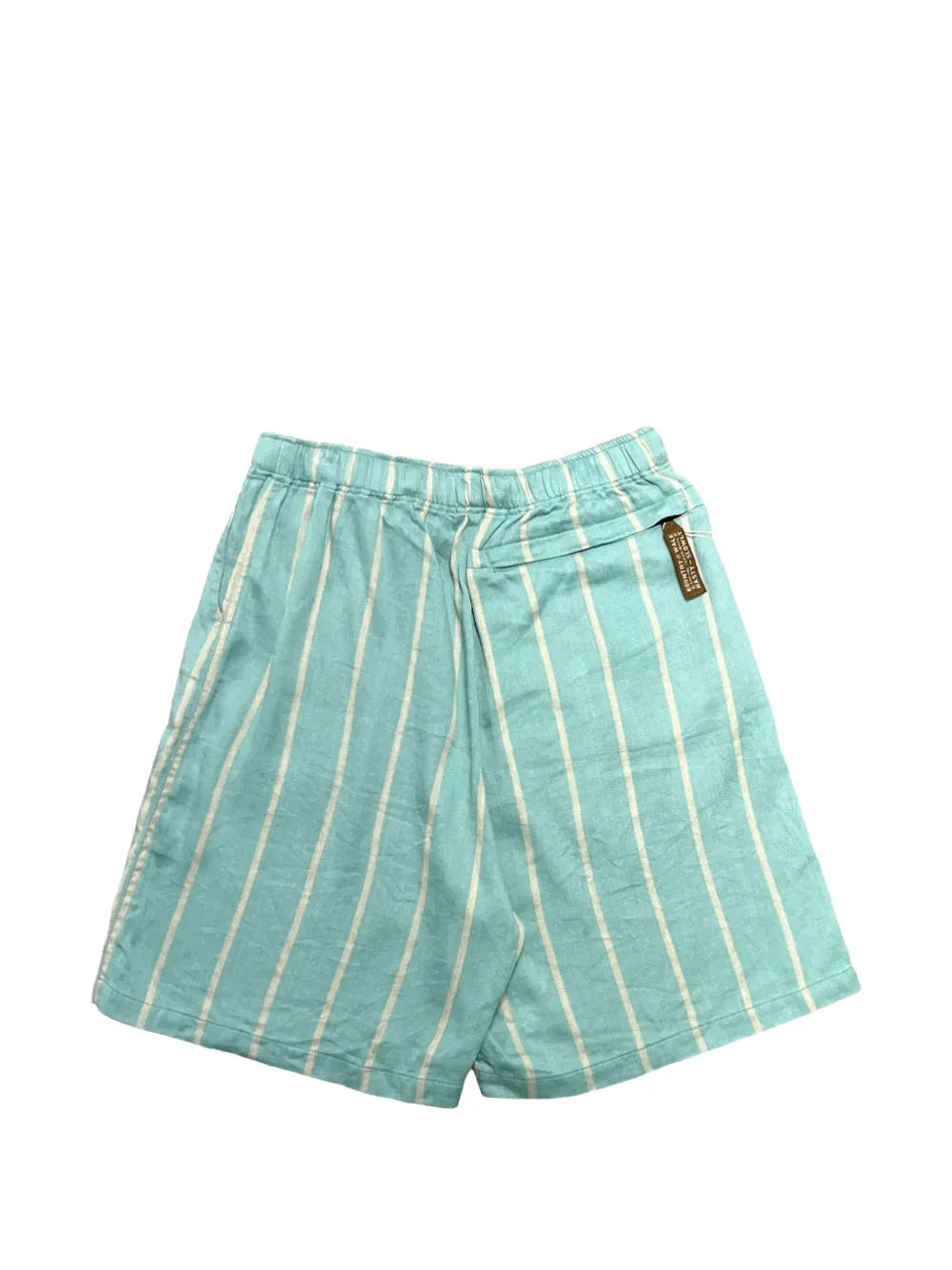 KAPITAL Phillies gestreepte shorts Blauw