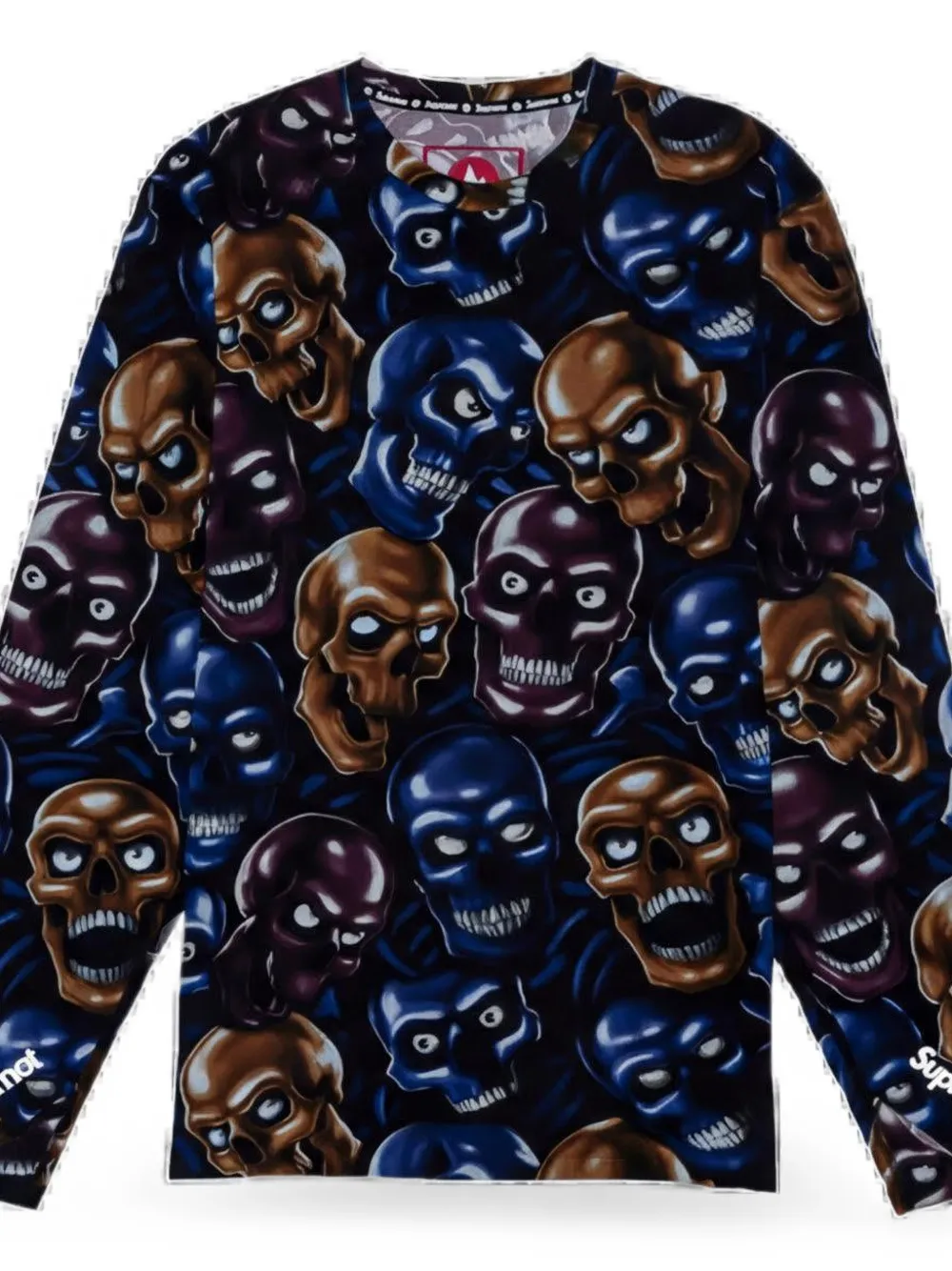Supreme x Marmot base layer long-sleeve top Zwart