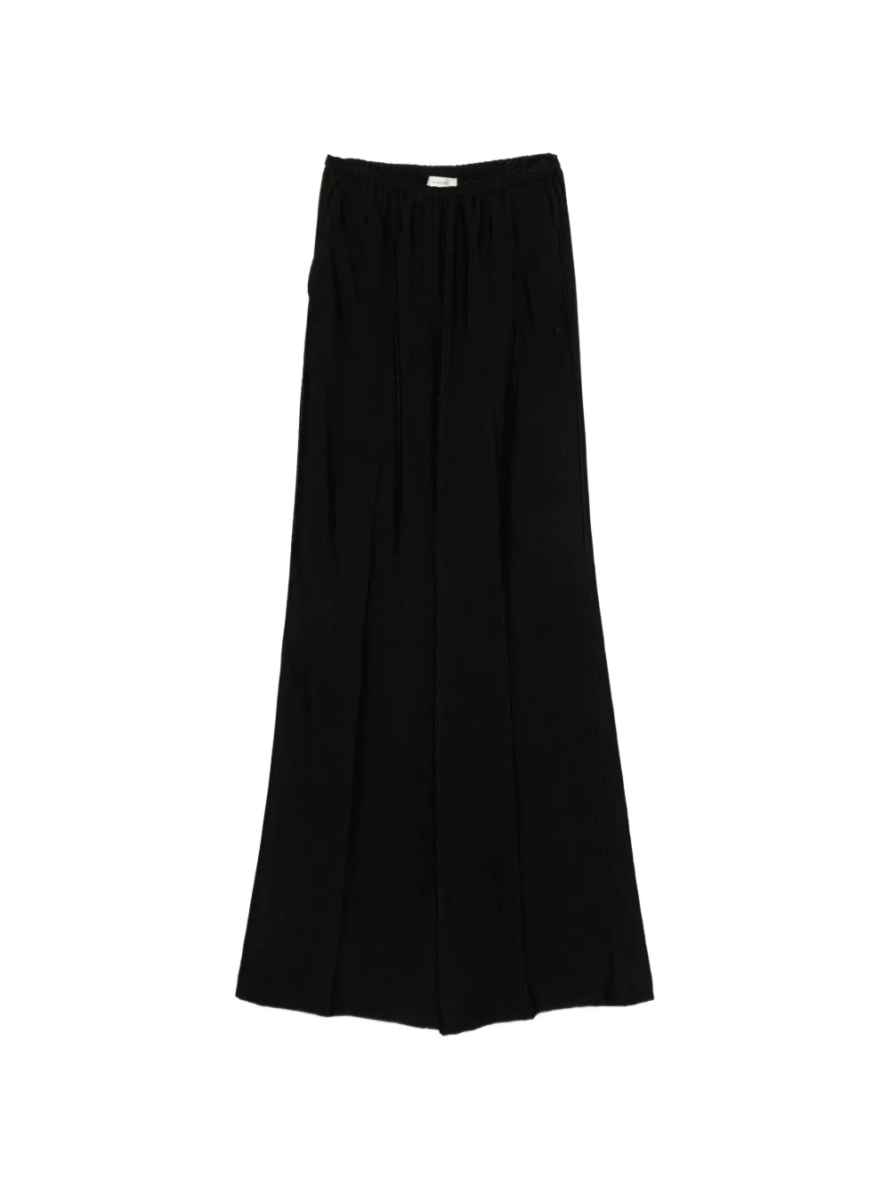 Forte Forte corduroy-effect palazzo pants - Nero