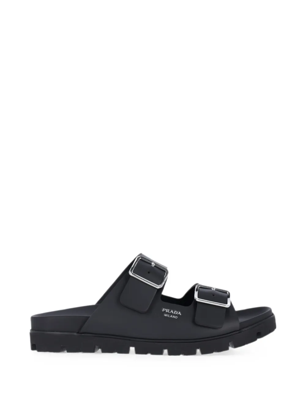 Prada buckle-fastening sandals - Nero