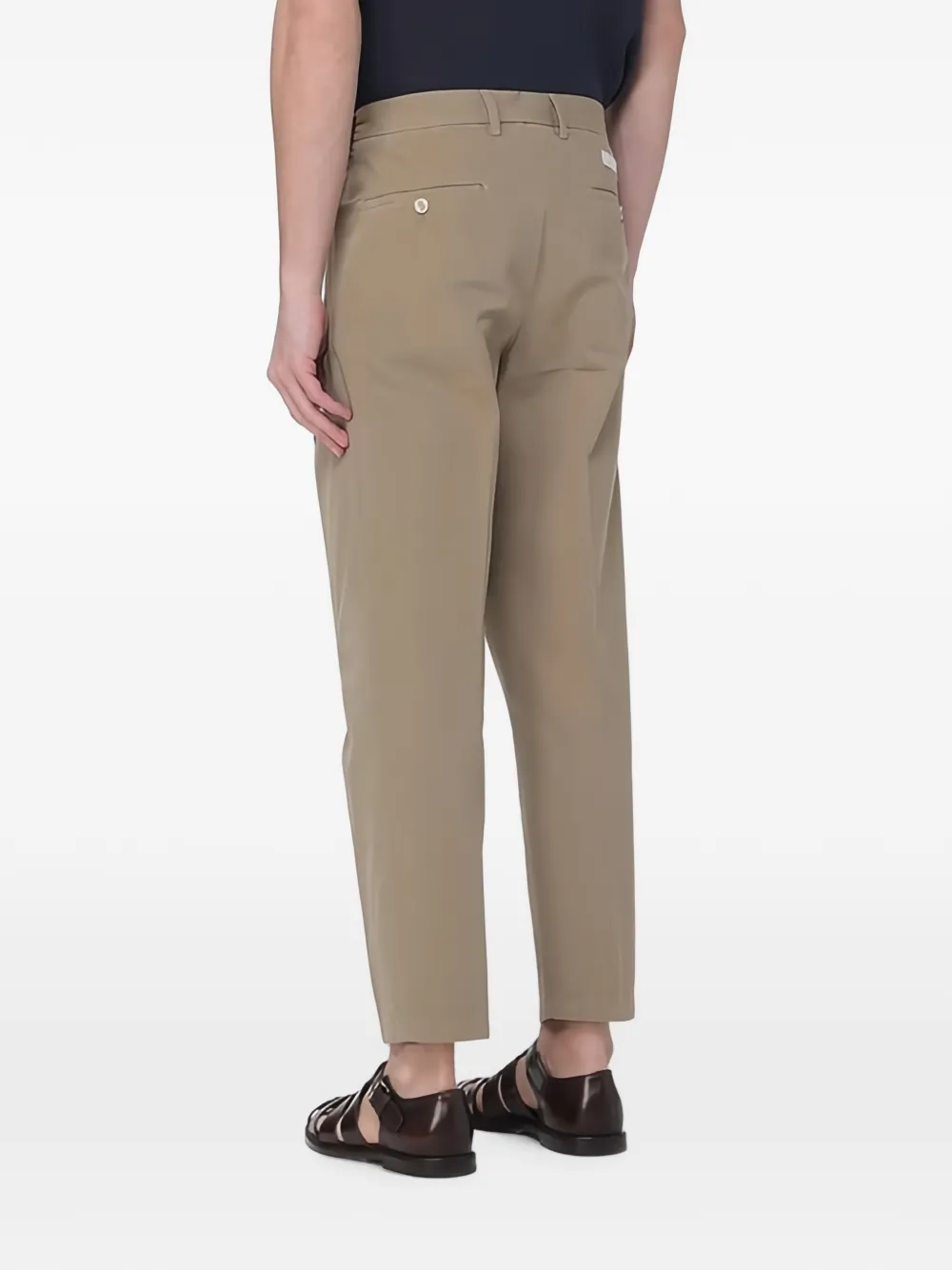 Briglia 1949 Geplooide chino Beige