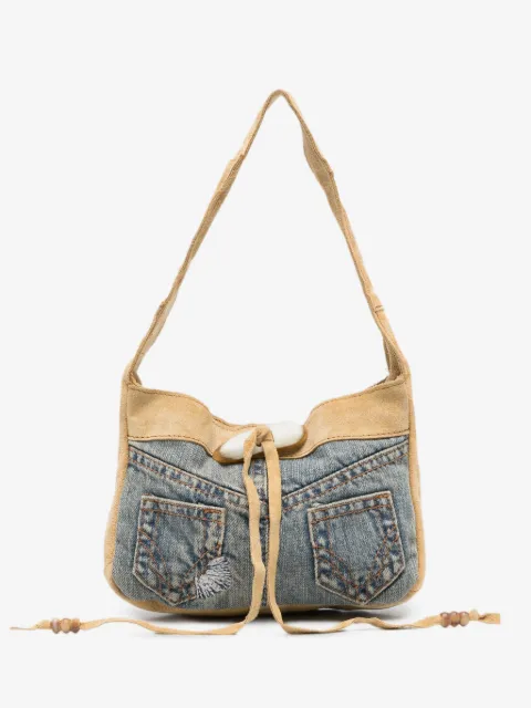 Dolce & Gabbana Pre-Owned 2000s pocket-detail denim mini tote bag