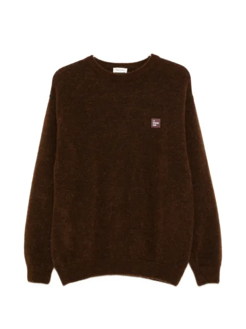 American Vintage logo-patch sweater