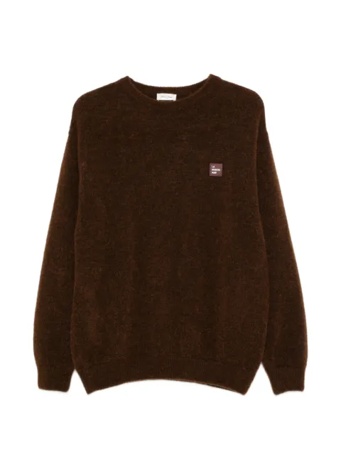 American Vintage logo-patch sweater