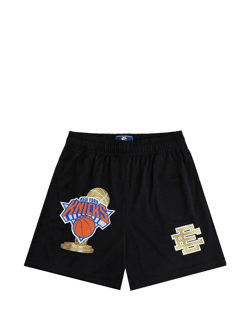 STADIUM GOODS® x New York Knicks logo-patch shorts - Nero
